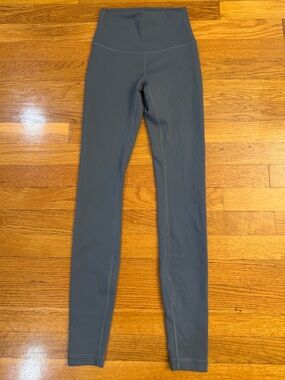 Lululemon Wunder Train High-Rise Tight 28" Oil Grey(?) - Size 2